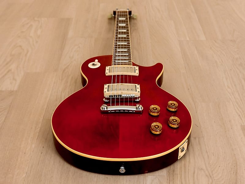 2001 Epiphone by Gibson Les Paul Standard Cherry w/ Case, Japan Fujigen