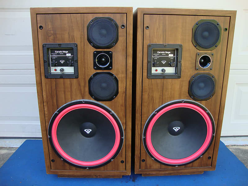 Vintage cerwin store vega floor speakers