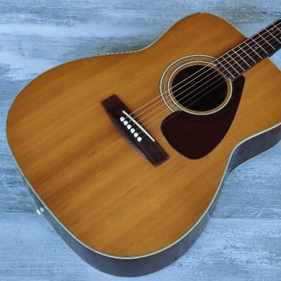 1973 Yamaha FG-240 Japanese Green Label Acoustic Guitar
