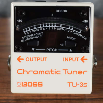 Boss TU-3S Chromatic Tuner Guitar & Bass & Effect Pedal Power Supply image 2