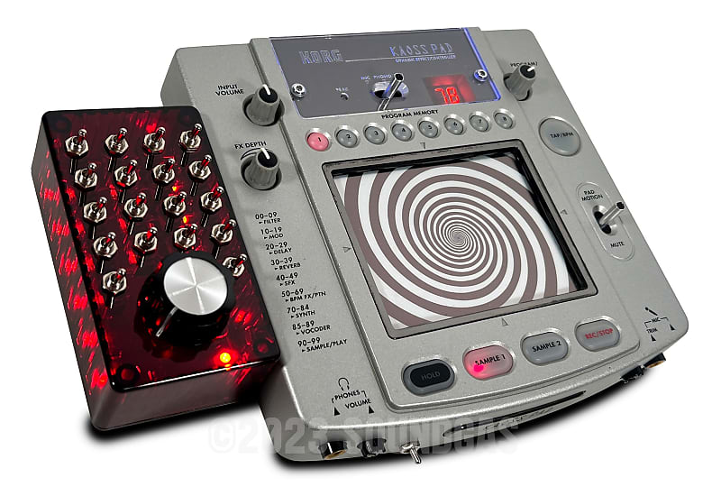 Korg Kaoss Pad KP-2 - Circuitbent | Reverb