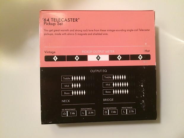 Fender pure vintage 64 telecaster pickups cheap