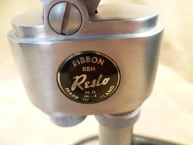 Reslo RBH 'Celeste' Ribbon Microphone (Beatles era) | Reverb