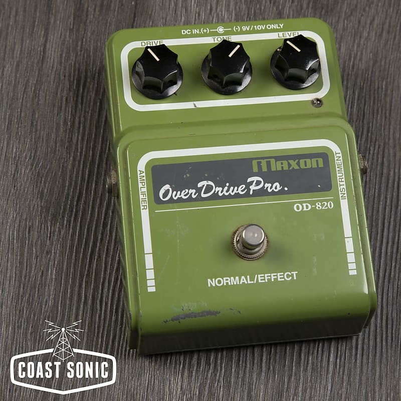 Maxon OD-820 Overdrive Pro made in Japan image 1