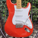 2005 Fender CIJ '57 Stratocaster Reissue Fiesta Red Japanese ST57-58US