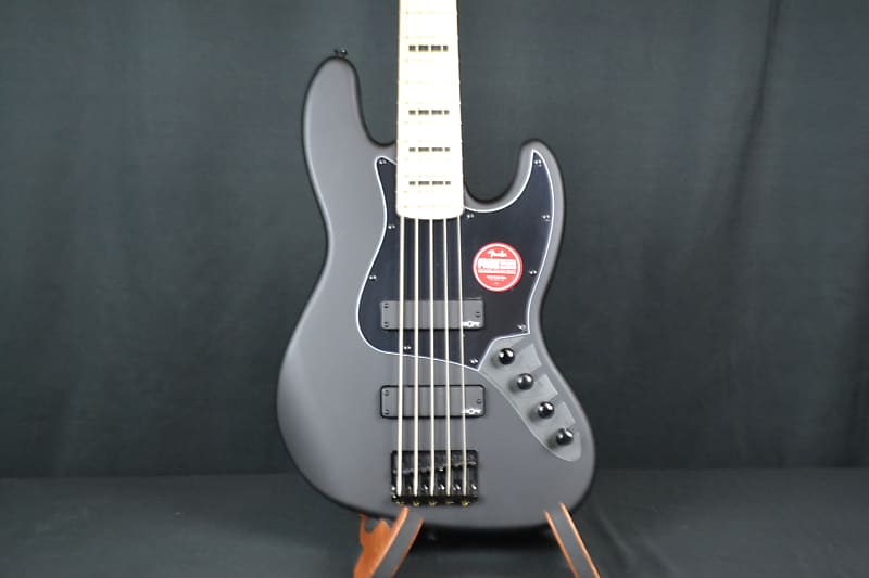 Squier Contemporary Jazz Bass Active V HH 5 String Bass with Active Pickups image 1