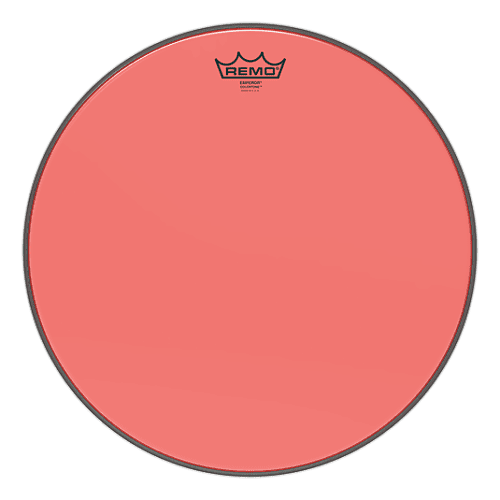 Remo Emperor 16" Red Colortone Drumhead BE-0316-CT-RD image 1