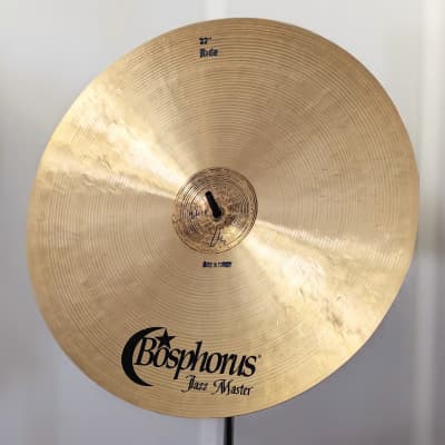 Bosphorus 22" Jazz Master ride cymbal (2418g) handcrafted + VIDEO SOUND FILE image 2