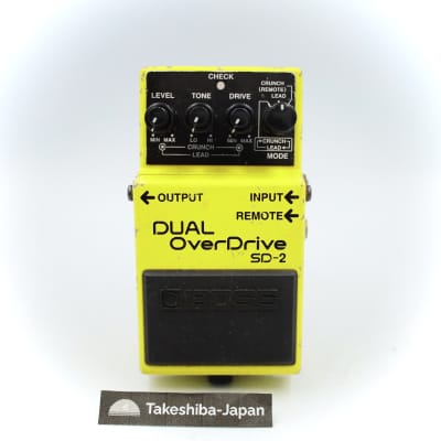 Reverb.com listing, price, conditions, and images for boss-sd-2-dual-overdrive