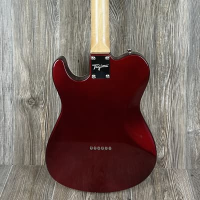 Tagima Classic Series T-550 T Style Electric Guitar - Candy Apple Red image 3