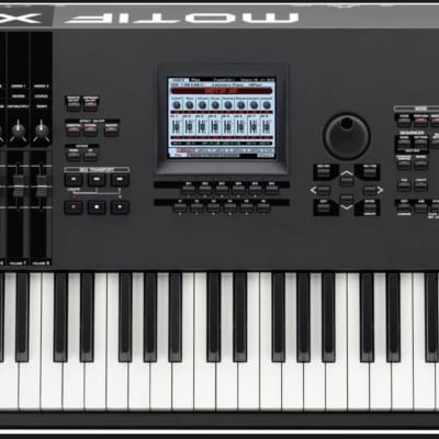 Yamaha Motif XF 8 Production Synthesizer 2010s - Gray
