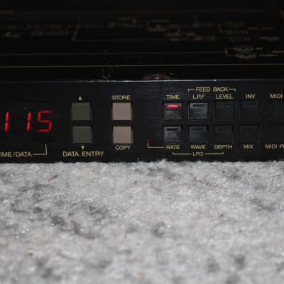 Yamaha D1500 Vintage Rackmount Digital Delay 1984 image 4