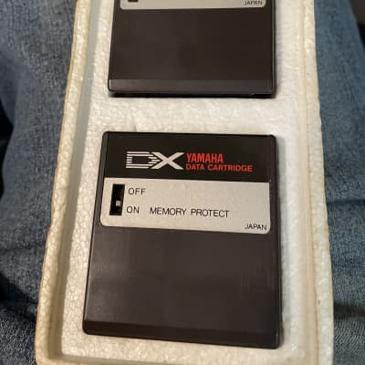 2 pack Yamaha DX7 Data RAM Cartridge