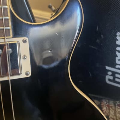 Left Handed Gibson Les Paul Double Cut Custom 2007 - Black image 8