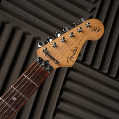 Fender "Squier Series" Floyd Rose Standard Stratocaster with Rosewood Fretboard 1994 - 1996 - Black image 6