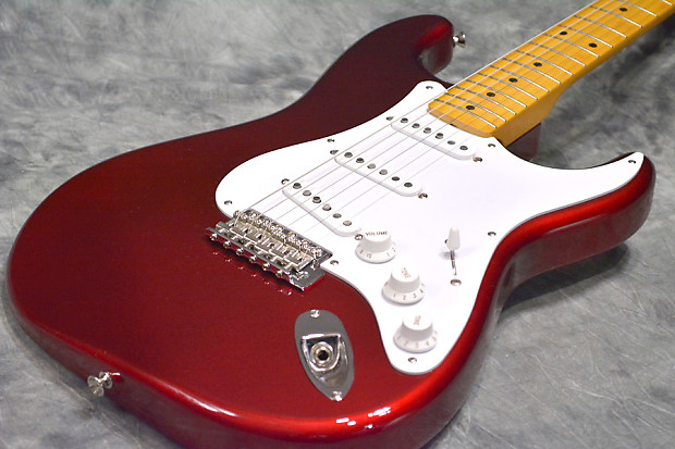 Fender Japan Exclusive 50's Stratocaster Texas Special Old Candy Apple Red