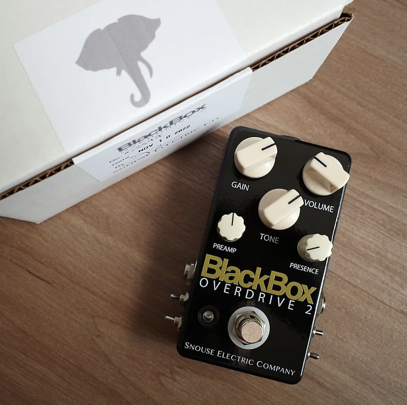 Snouse Electric Co BlackBox Overdrive 2 Stage Pro Mod 2023 | Reverb