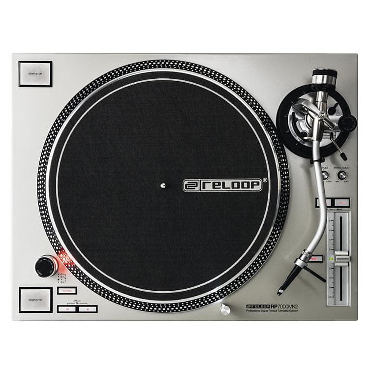 Reloop RP-7000 MK2 Direct Drive Turntable - Silver image 1