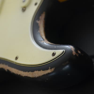 American Stand Fender Stratocaster Custom Heavy Relic Sunburst CS Fat 50's image 6