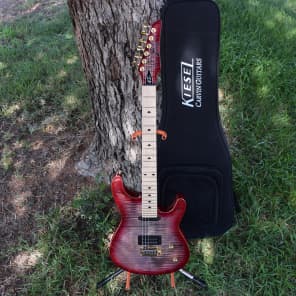 Kiesel GH24 Greg Howe signature guitar, 2017 , Beautiful high spec guitar.  USA made image 16
