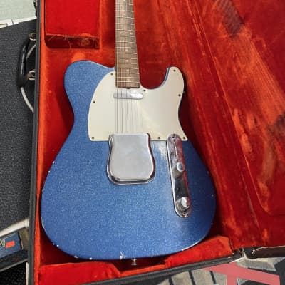 Fender Telecaster 1960 Blue Sparkle Refinish image 24
