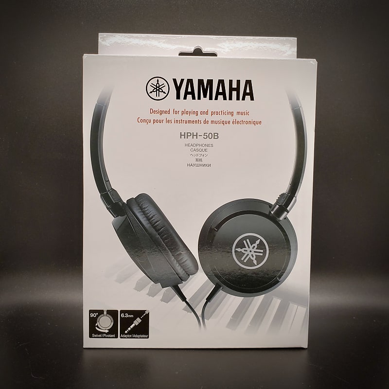 Yamaha Headphones HPH-50B Entry Level  			