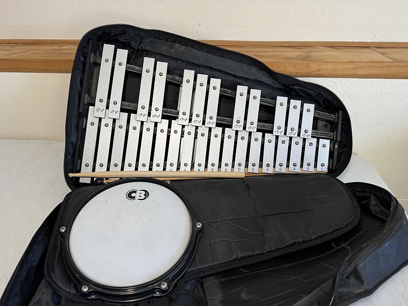 Kaman CB Xylophone Percussion Student Bells Band Instrument Case Mallets Drum image 1