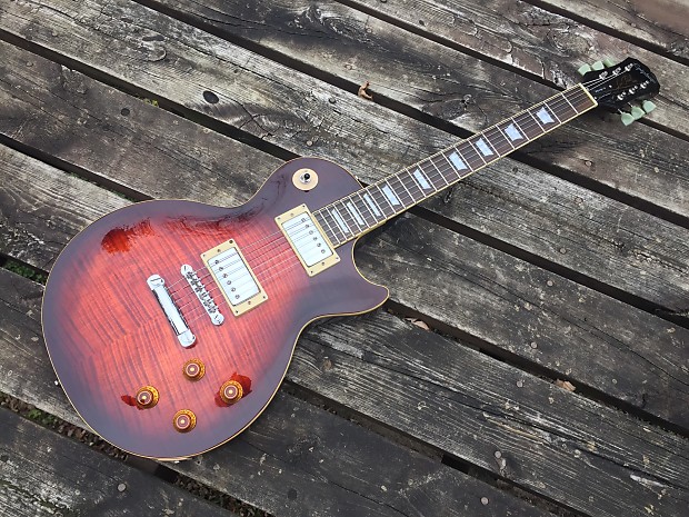 Epiphone les paul standard root beer burst quilt top hotsell