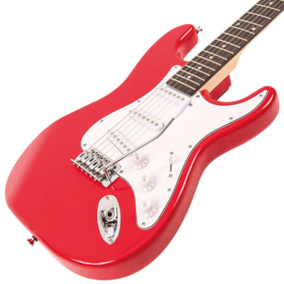 Encore Blaster E60 Electric Guitar ~ Gloss Red image 3