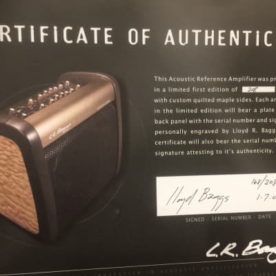 LR Baggs Acoustic Reference Amp - LTD w/ factory upgrade - Seems crazy no one has bought this yet :) image 1