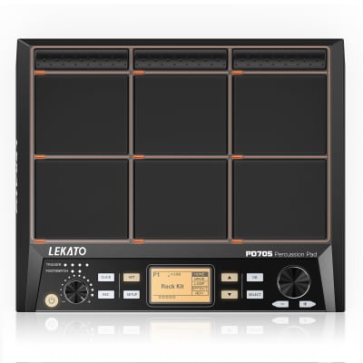 LEKATO PD705 Sampling Drum Percussion Sampler Pad All-in-one Multipad Tabletop image 4