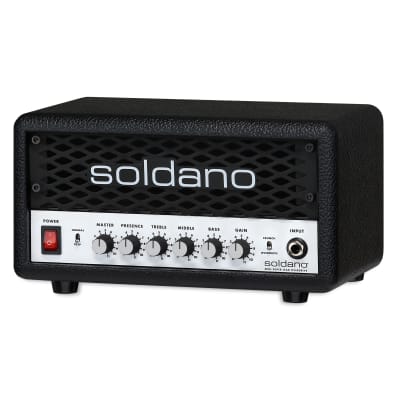 Soldano SLO Mini 30-Watt Solid-State Guitar Amp Head 2022 - Present - Black image 3