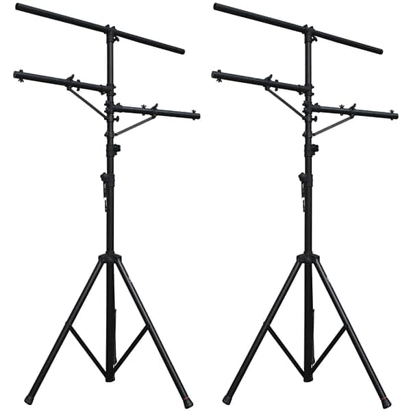 2 MR DJ Pro DJ Lighting Multi Arm Tripod & TBar Light Stand Reverb