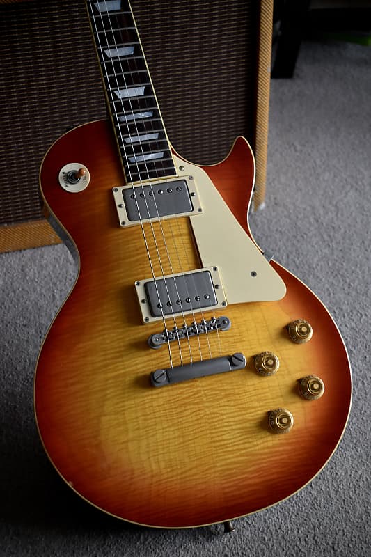 1981 Greco Super Real EGF850 Flame Top Burst Standard