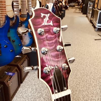 Zemaitis Z22 QQTPB Z Series Electric GuitarsPurple image 3