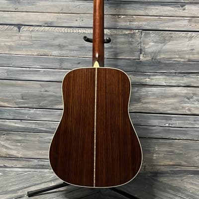 Martin Left Handed D-28 Standard Series Acoustic Guitar- Ambertone finish image 7