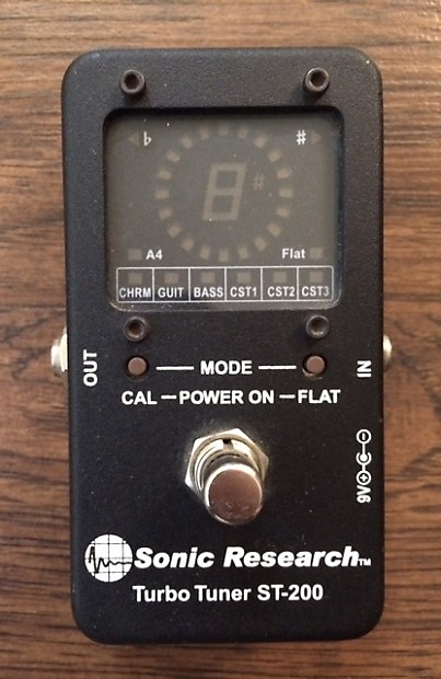 Sonic Research Turbo Tuner ST-200 Black image 1