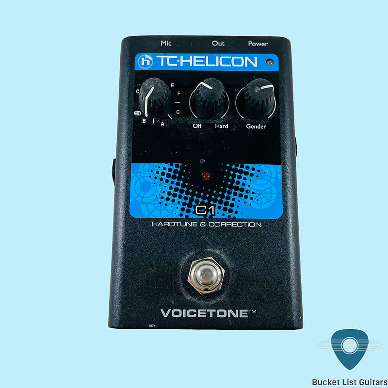 TC Helicon VoiceTone C1 | Reverb