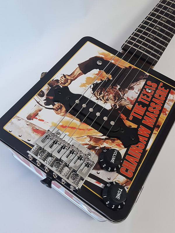 Texas Chainsaw Massacre Lunchbox Electric Guitar 2020 image 1