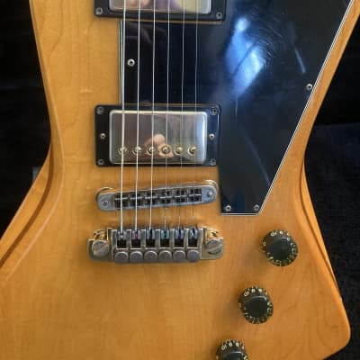 Gibson Explorer II E2 with In-Line Knobs 1979-1983 - Natural image 11