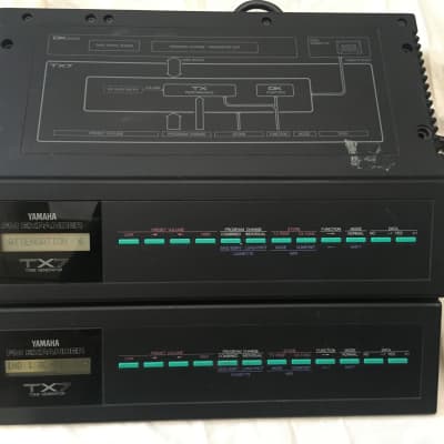 Pair of Yamaha TX7 FM Expander 110v