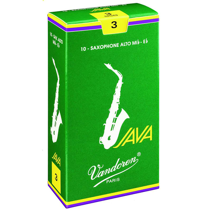 Vandoren Java Alto Sax Reeds 2.0 Box of 10 - Reed for Alto Saxophone Bild 1