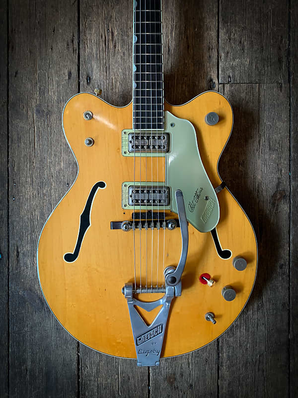 1962 Gretsch G6120 Chet Atkins double cutaway model with Reverb
