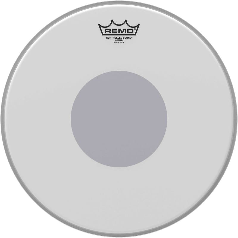 Remo CS-0112-10 Controlled Sound Coated Drumhead - 12 inch - with Black Dot image 1