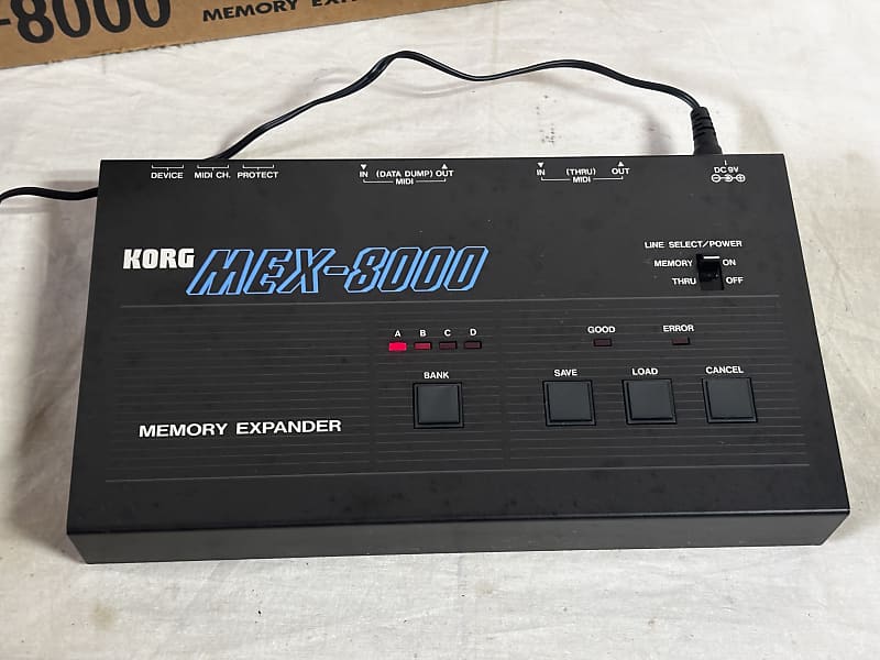 KORG コルグ MEX-8000 MEMORY EXPANDER Korg MEX-8000 Memory Expander ACCESSORY - VINTAGE - PERFECT