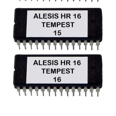 Dave Smith Tempest Sounds For Alesis HR-16 / Hr-16B Eprom Upgrade Set OS Rom