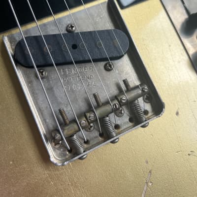 Fender Custom Shop 52 Telecaster Heavy Relic 2019 Aztec Gold image 5