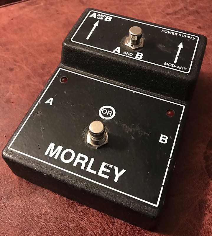 Morley MOD-ABY Vintage A/B A/B/Y switcher 1980s | Reverb