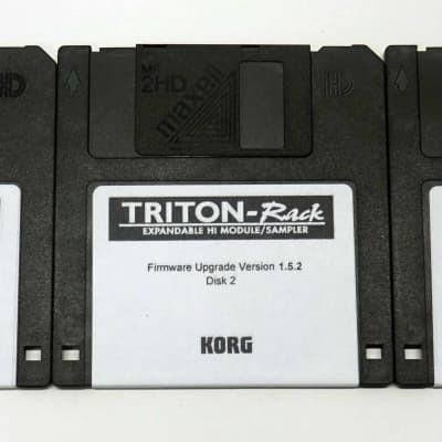 Korg Triton Rack OS Update Version 1.5.2 (Newest)