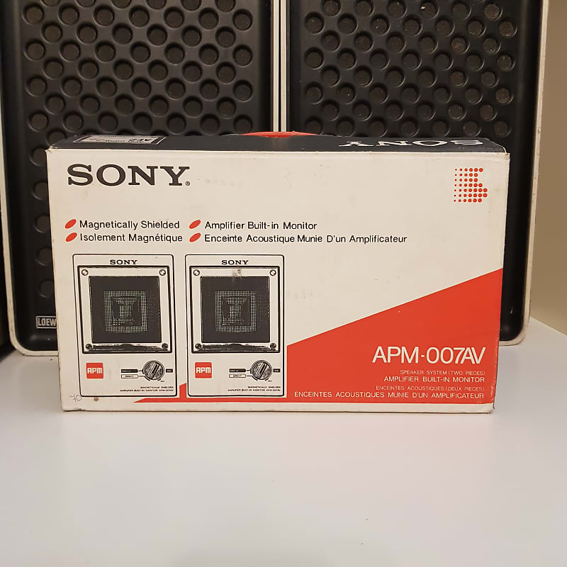 Sony APM 007 AV 1984 Walkman Discman Black Used With Box Reverb